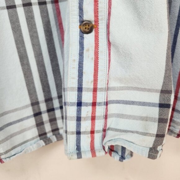 Carhartt Loose Fit Button Up Short Sleeve Plaid Shirt Men's XL  Workwear Ranch - Picture 3 of 8